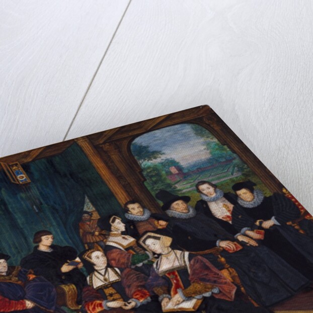 Sir Thomas More and family by Rowland Lockey