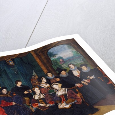 Sir Thomas More and family by Rowland Lockey