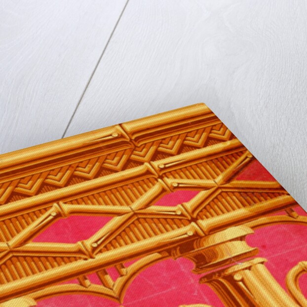 Bamboo wallpaper. Kent, England, mid-19th century by Thomas Avery