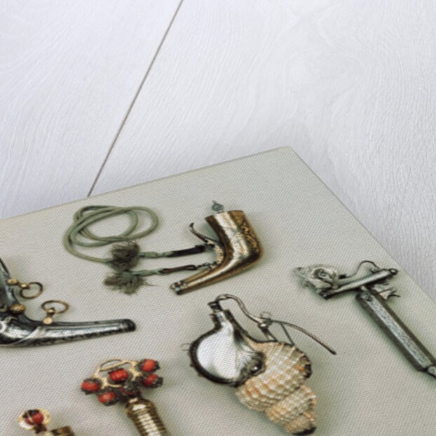 Powder flasks. Turkey, 18th century by Unknown