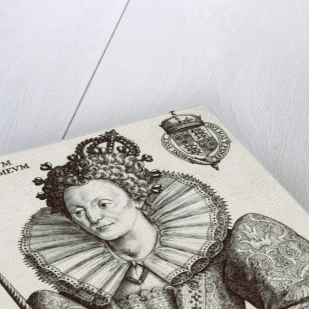 Queen Elizabeth I by Crispijn de Passe(I)