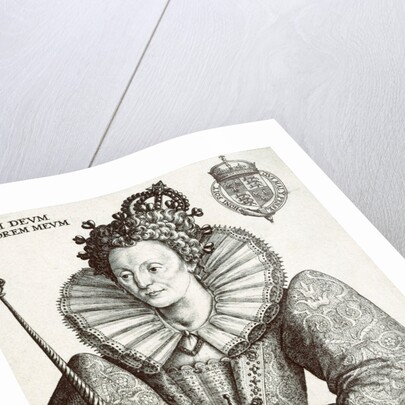 Queen Elizabeth I by Crispijn de Passe(I)
