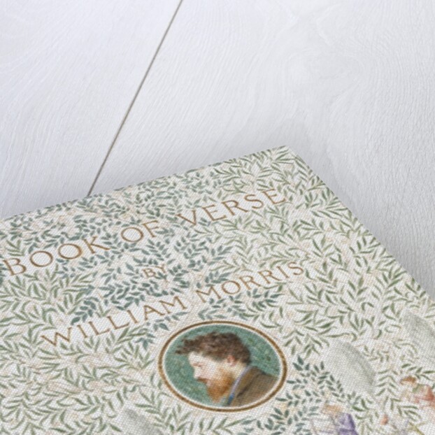 Title page of A Book of Verse by William Morris