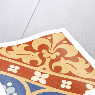 Encaustic tile. England, mid-19th century by Anonymous
