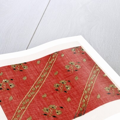 Textile sample by Anonymous