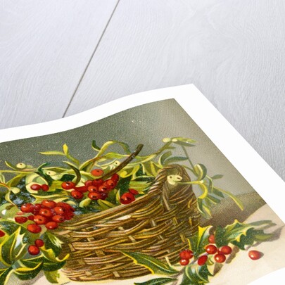 Christmas Card. England, 19th century by Anonymous