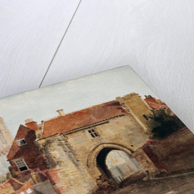 Potter Gate, Lincoln by Peter De Wint