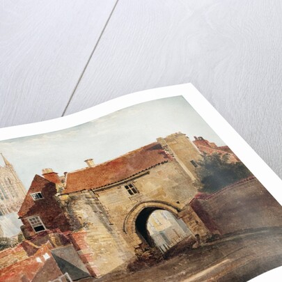 Potter Gate, Lincoln by Peter De Wint