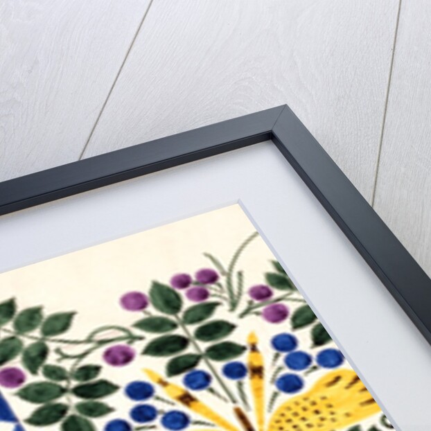 Butterflies and birds design by Charles Francis Annesley Voysey