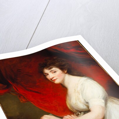 Miss Mary Linwood by John Hoppner