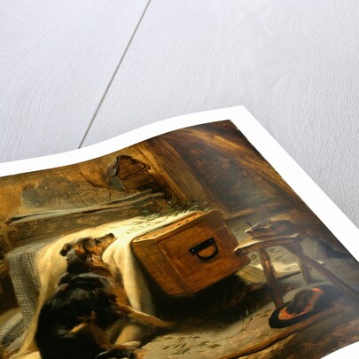 The Old Shepherd's Chief Mourner by Edwin Henry LandseerRA) (Sir