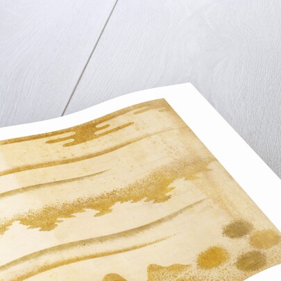 Gold landscape paper by Unknown