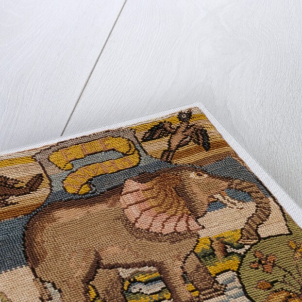 Elephant, from the Oxburgh Hanging by Mary Queen of Scots