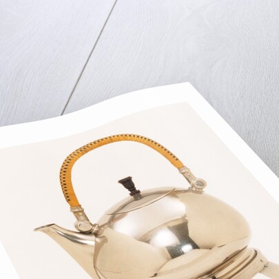 Teapot, burner and stand. Germany, 1900 by Unknown