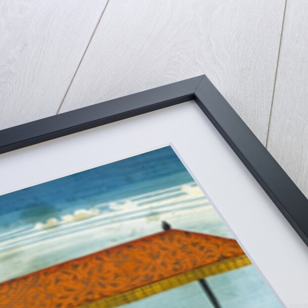 Two Sikh noblemen in conversation. Punjab, India, mid-19th century by Unknown