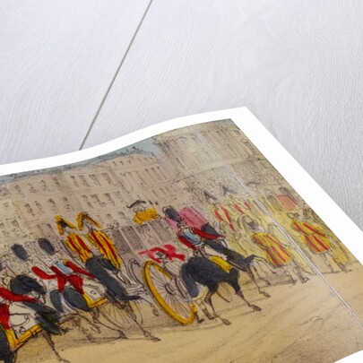 The Queen's Coronation Procession. London, England, 1838 by Joseph Robins