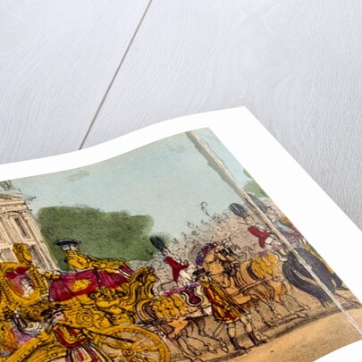 The Queen's Coronation Procession. London, England, 1838 by Joseph Robins