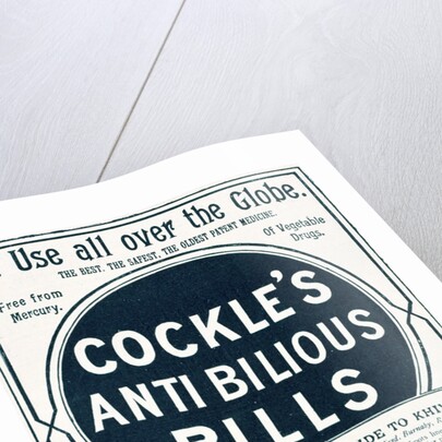 Advertisement for Cockle's Anti-Bilious Pills by Anonymous