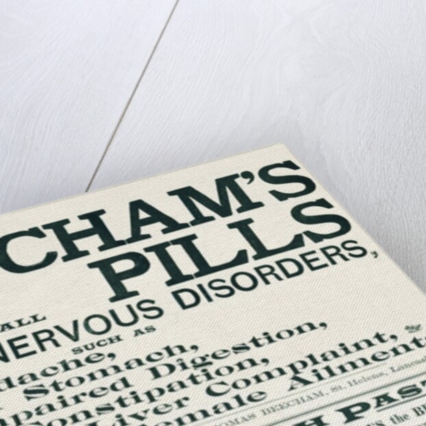 Advertisement for Beecham's Pills by Anonymous