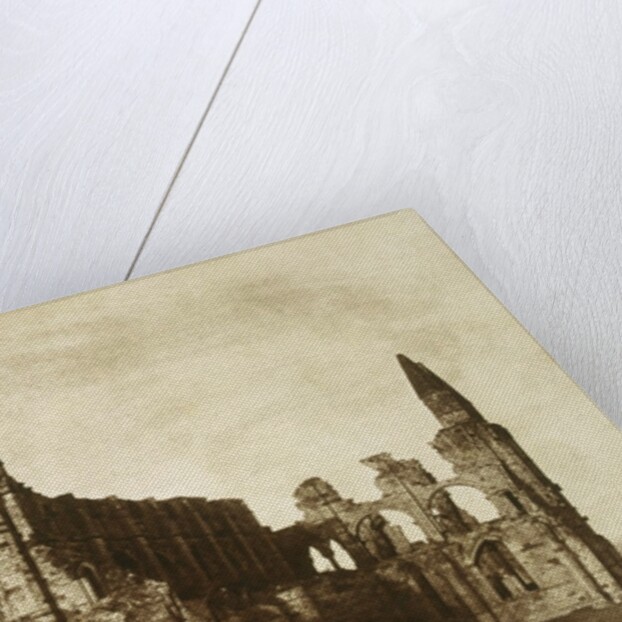 Whitby Abbey by Benjamin Brecknell Turner