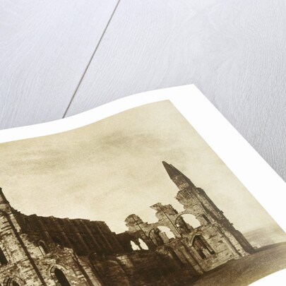 Whitby Abbey by Benjamin Brecknell Turner