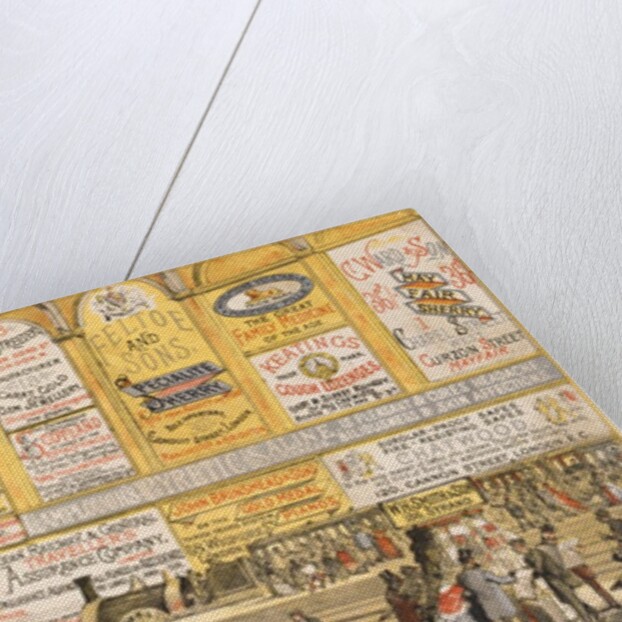 A Railway Station in 1874 by Henry Sampson