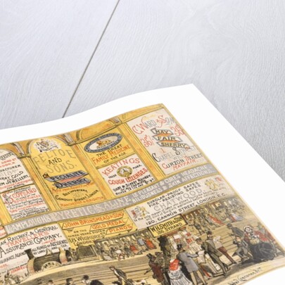 A Railway Station in 1874 by Henry Sampson