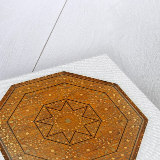 Small table, octagonal top with eight legs. India, early 20th century by Unknown