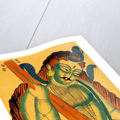 Shiva as a musician by Unknown