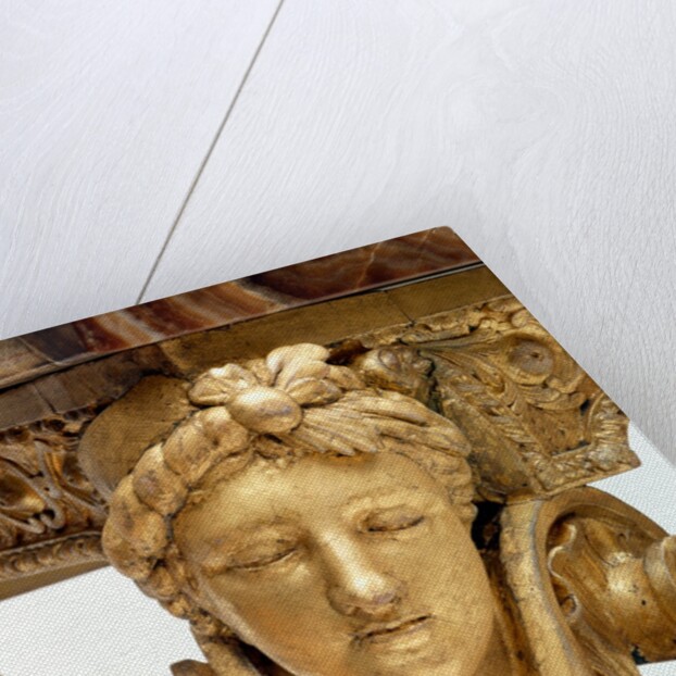 Table, detail of a side by Matthias Lock