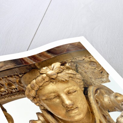 Table, detail of a side by Matthias Lock