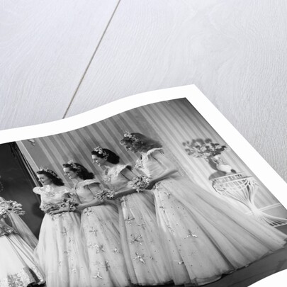 Bride, Groom & Bridesmaids by Houston Rogers