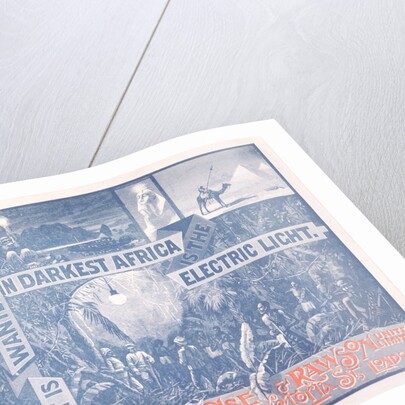 What Is Wanted In Darkest Africa Is The Electric Light by Arthur Snell