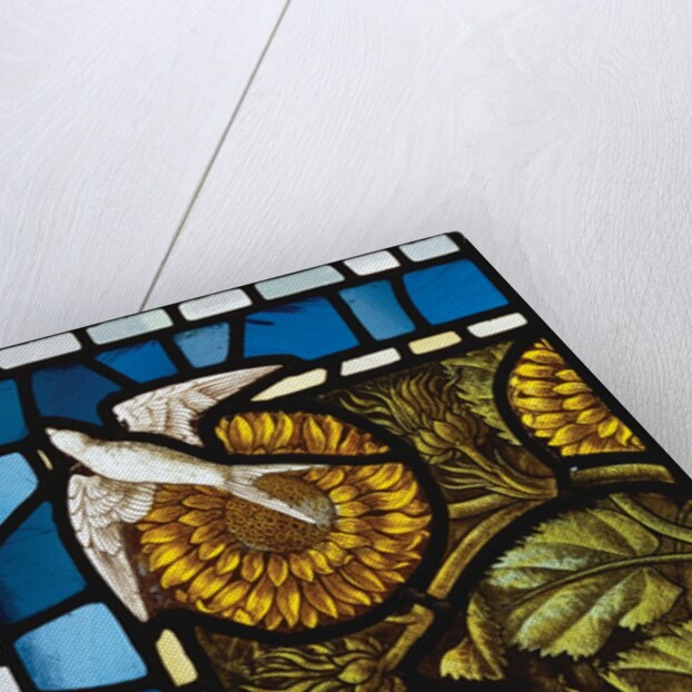 Stained glass panel by Carl Almquist