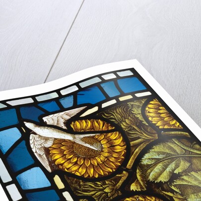 Stained glass panel by Carl Almquist