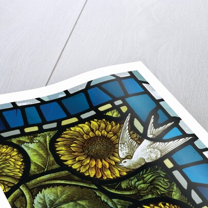 Stained glass panel by Carl Almquist