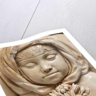 Figure of a young girl dead. London, England, 1673 by Unknown
