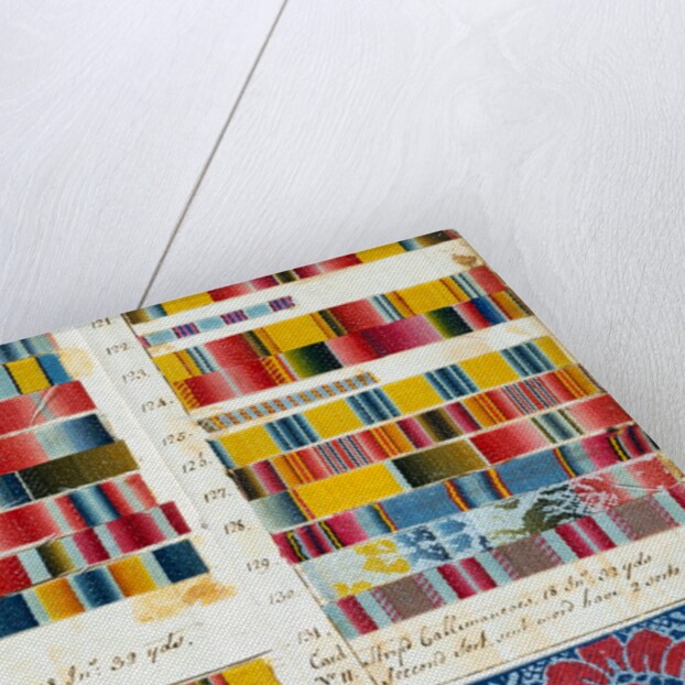 Pattern Book. Norwich, England, 1763 by John Kelly