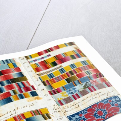 Pattern Book. Norwich, England, 1763 by John Kelly