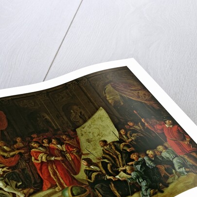 Charles II Giving Audience at Christ's Hospital by Antonio Verrio