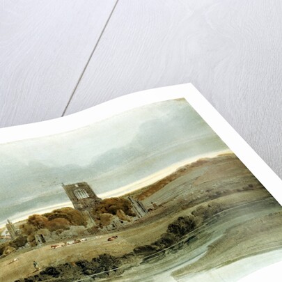 Kirkstall Abbey by Thomas Girtin