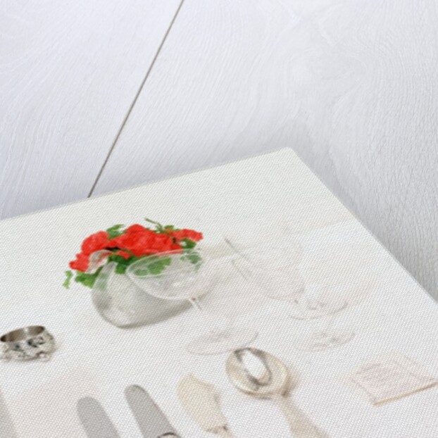 Table setting. England, late 19th century by Unknown
