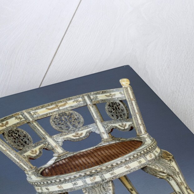 Burgomaster chair. Vishakhapatnam, India, mid-late 18th century by Unknown