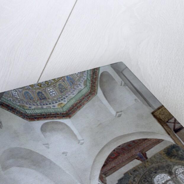 Interior of the Great Mosque of the Omeiyades, Damascus by Richard Phené Spiers
