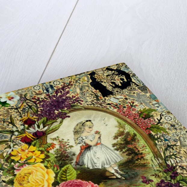 Girl Holding a Posy by Unknown