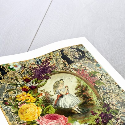 Girl Holding a Posy by Unknown