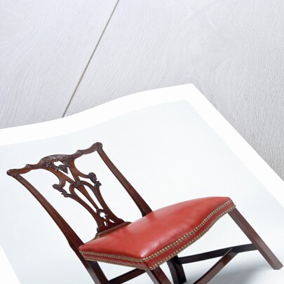 Chair, after Chippendale. England, mid-18th century by Unknown