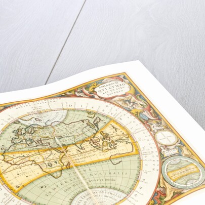 Map of The World by Andreµ  Cellarius