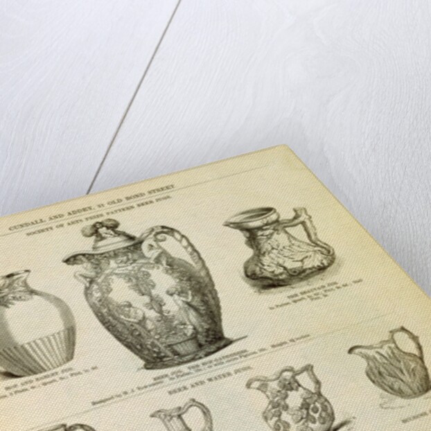 A selection of water jugs by Anonymous