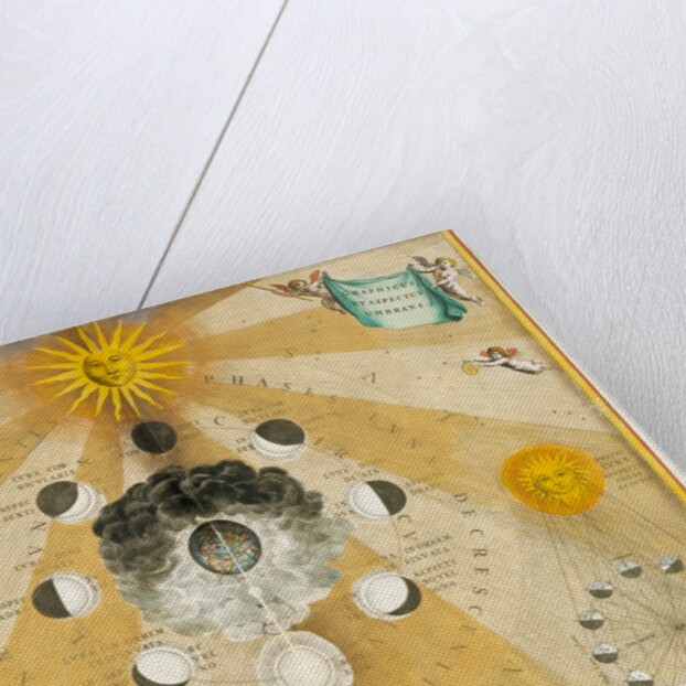 Typus Seleno Lunµ Phases os Advari: Graphicus Etaspectus Umbrans by Andreµ  Cellarius